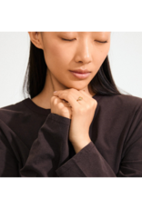 PILGRIM LuLu Sun Stack Ring in Gold by Pilgrim