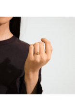 PILGRIM LuLu Sun Stack Ring in Gold by Pilgrim