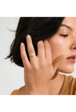 PILGRIM LuLu Sun Stack Ring in Silver by Pilgrim