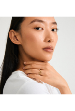 PILGRIM LuLu Wavy Stack Ring in Gold by Pilgrim