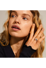 PILGRIM Bathilda Rustic Ring in Silver by Pilgrim