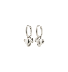PILGRIM Luis Earrings in Silver by Pilgrim