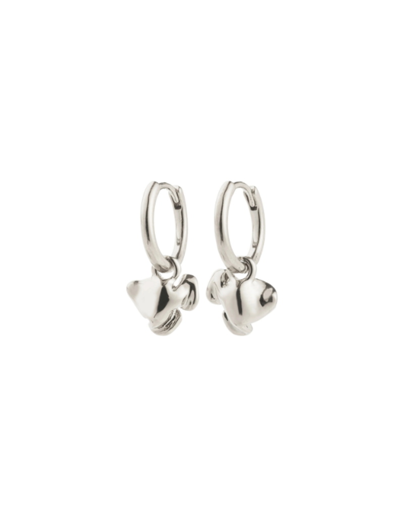 PILGRIM Luis Earrings in Silver by Pilgrim