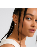 PILGRIM Luis Earrings in Silver by Pilgrim