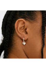 PILGRIM Luis Earrings in Silver by Pilgrim