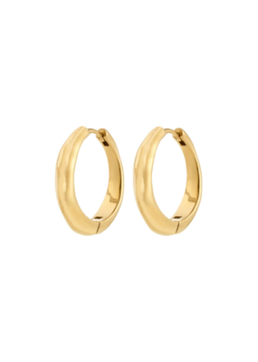PILGRIM Harrison Hoop Earrings in Gold by Pilgrim