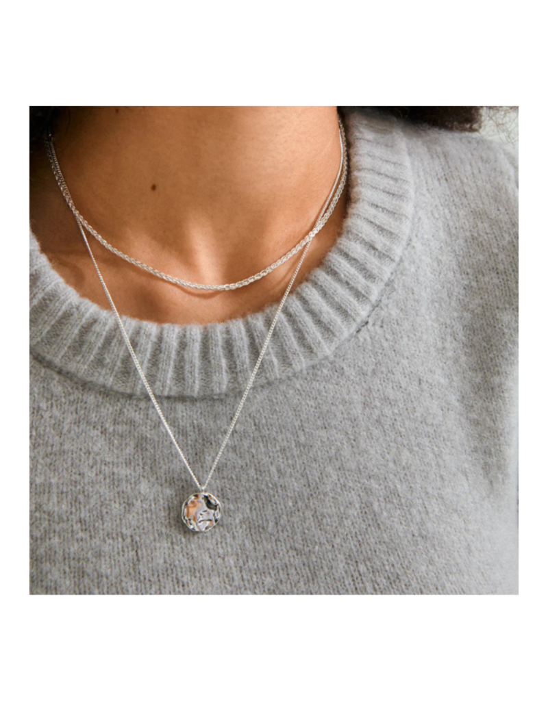 PILGRIM Declan 2-In-1 Necklace in Silver by Pilgrim