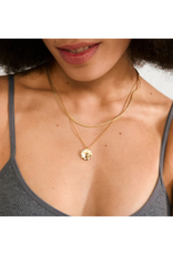 PILGRIM Declan 2-In-1 Necklace in Gold by Pilgrim