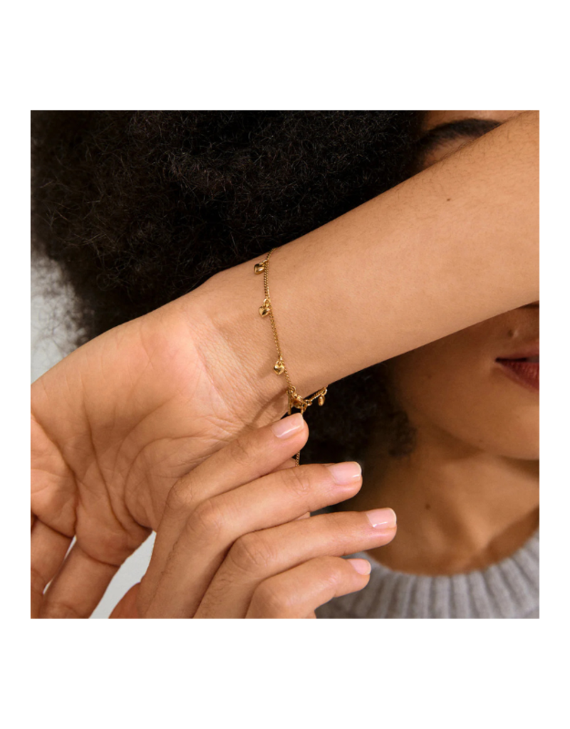 PILGRIM Alaia Bracelet in Gold by Pilgrim