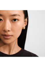 PILGRIM Jace Earrings in Gold by Pilgrim