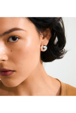 PILGRIM Jace Earrings in Silver by Pilgrim