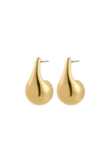 PILGRIM Juniper Earrings in Gold by Pilgrim