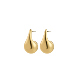 PILGRIM Juniper Earrings in Gold by Pilgrim