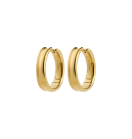 PILGRIM Kayden Hoop Earrings in Gold by Pilgrim