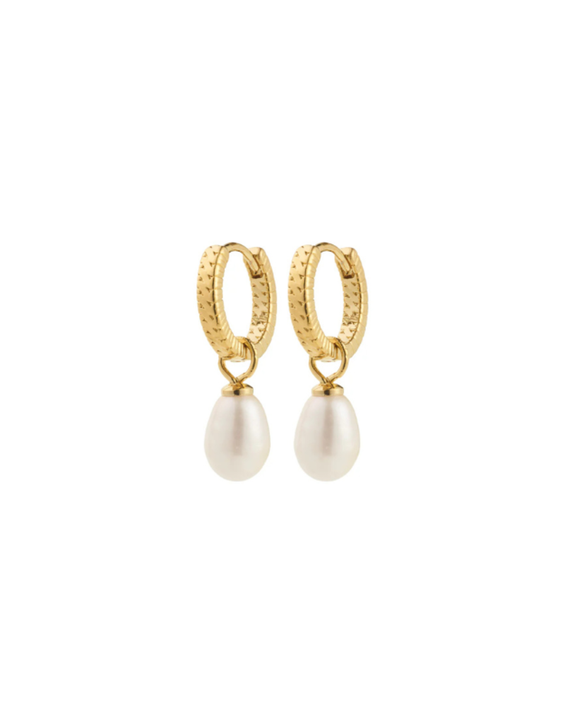 PILGRIM Elliana Earrings in Gold by Pilgrim