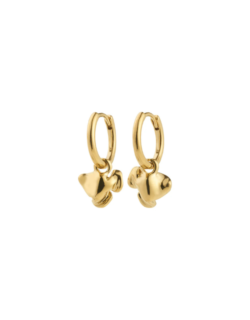 PILGRIM Luis Earrings in Gold by Pilgrim