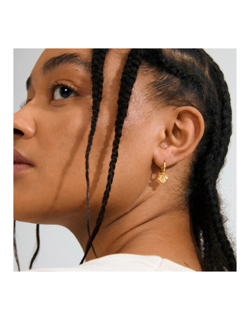 PILGRIM Luis Earrings in Gold by Pilgrim