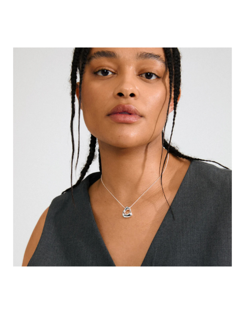 PILGRIM Free Necklace in Silver by Pilgrim