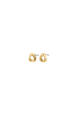 PILGRIM Free Stud Earrings in Gold by Pilgrim