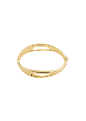 PILGRIM Free Bangle in Gold by Pilgrim
