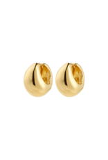 PILGRIM Free Hoop Earrings in Gold by Pilgrim