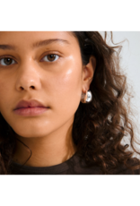 PILGRIM Free Hoop Earrings in Silver by Pilgrim