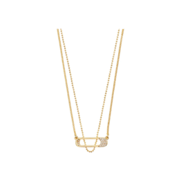 PILGRIM Instant Necklace 2-In-1 in Gold by Pilgrim