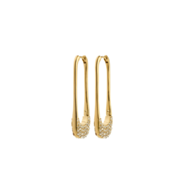 PILGRIM Instant Hoop Earrings in Gold by Pilgrim