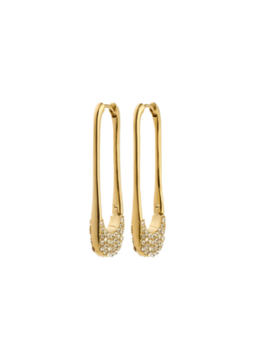PILGRIM Instant Hoop Earrings in Gold by Pilgrim