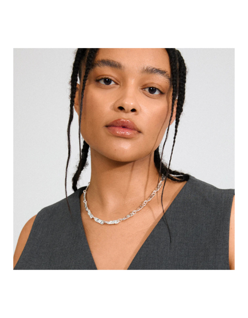 PILGRIM Instant Necklace in Silver by Pilgrim