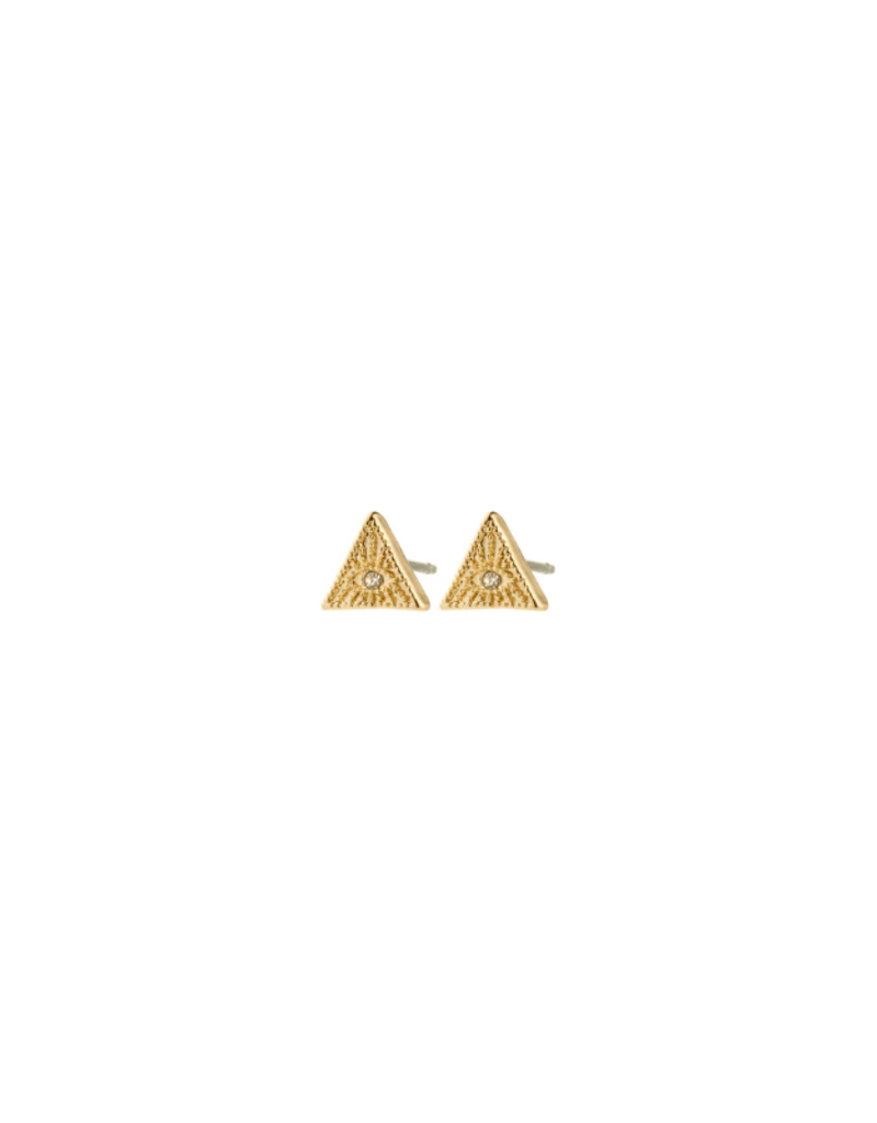 PILGRIM Rylee Earrings in Gold by Pilgrim