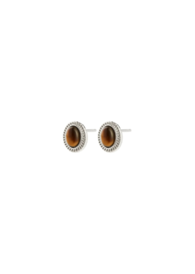 PILGRIM Between Earrings in Silver by Pilgrim