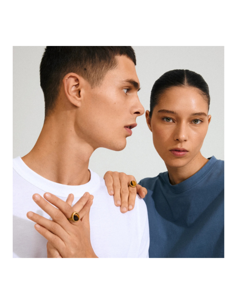 PILGRIM Between Ring in Gold by Pilgrim