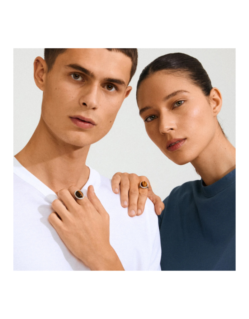 PILGRIM Between Ring in Silver by Pilgrim