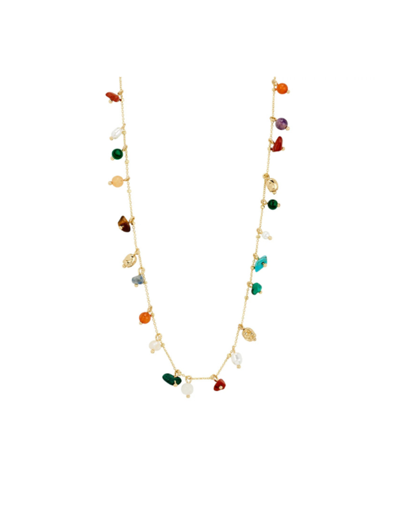 PILGRIM Between Necklace in Gold by Pilgrim