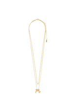PILGRIM Between Necklace 2-In-1 in Gold by Pilgrim