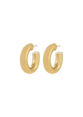 PILGRIM Phase Large Hoop Earrings in Gold by Pilgrim