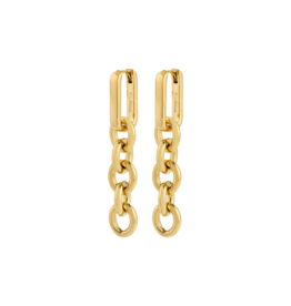 PILGRIM Phase Earrings in Gold by Pilgrim