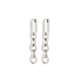 PILGRIM Phase Earrings in Silver by Pilgrim