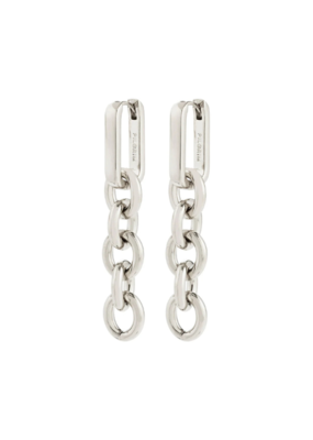 PILGRIM Phase Earrings in Silver by Pilgrim