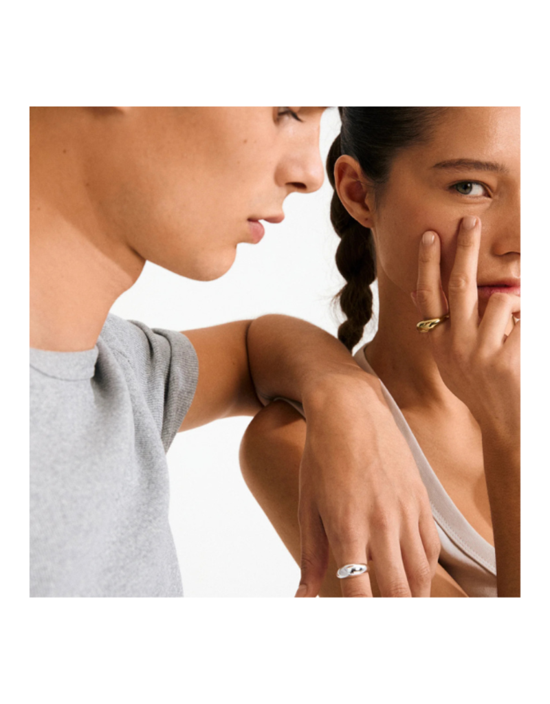 PILGRIM Phase Ring in Silver by Pilgrim