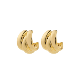 PILGRIM Damia Earrings in Gold by Pilgrim