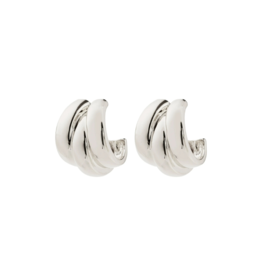 PILGRIM Damia Earrings in Silver by Pilgrim