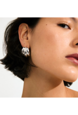 PILGRIM Damia Earrings in Silver by Pilgrim