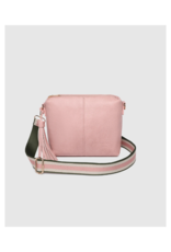 Louenhide Kasey Stripe Crossbody in Blush by Louenhide