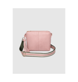 Louenhide Kasey Stripe Crossbody in Blush by Louenhide