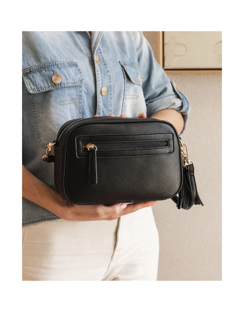 Louenhide Jacinta Gia Crossbody in Black by Louenhide