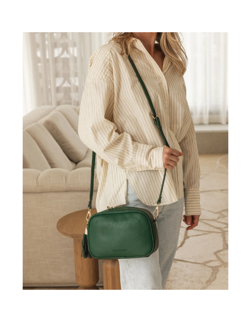 Louenhide Jacinta Gia Crossbody in Forest Green by Louenhide