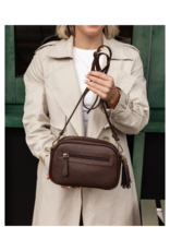 Louenhide Jacinta Gia Crossbody in Chocolate by Louenhide