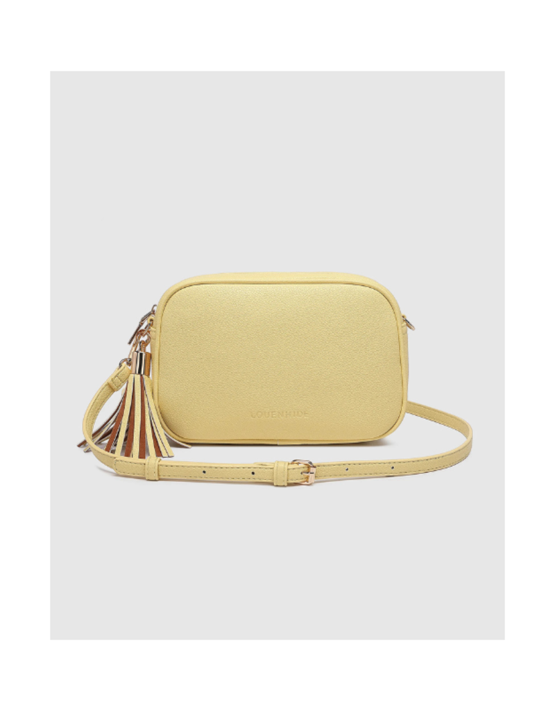 Louenhide Jacinta Gia Crossbody in Lemon by Louenhide